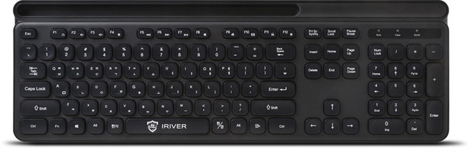 아이리버 모바일 거치형 저소음 유선 일반형 키보드, BLACK, Medic-K1B