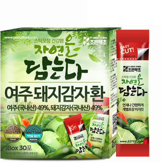 여주 돼지감자환 30p, 1개, 90g
