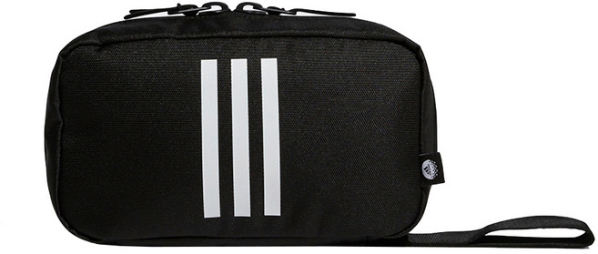 아디다스골프 리버서블 양면 파우치 가방 HA3218, 블랙, 1개