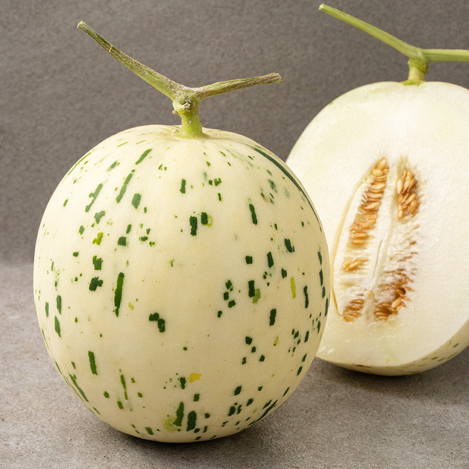 새벽경매 아삭한 백자메론, 1.2kg, 1개
