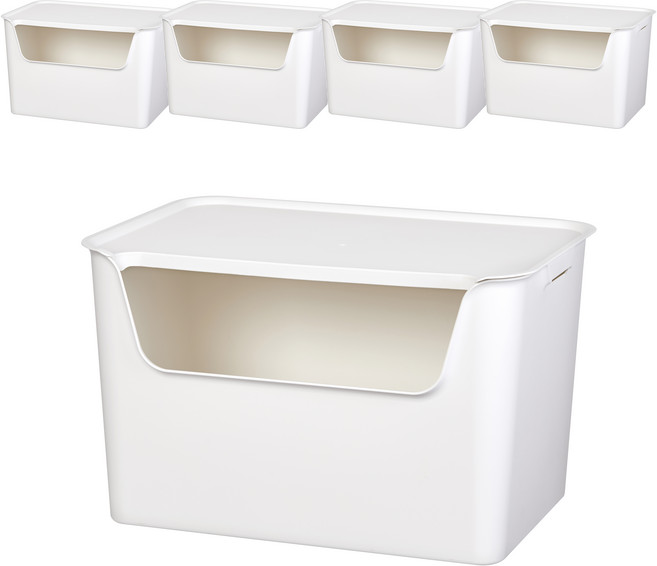 마이룸 EL 리빙박스, IVORY, 5개