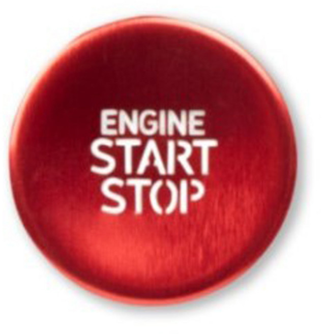 벤딕트 스포티지 NQ5 스타트버튼 커버 + 양면 테이프 2p, 기타, RED