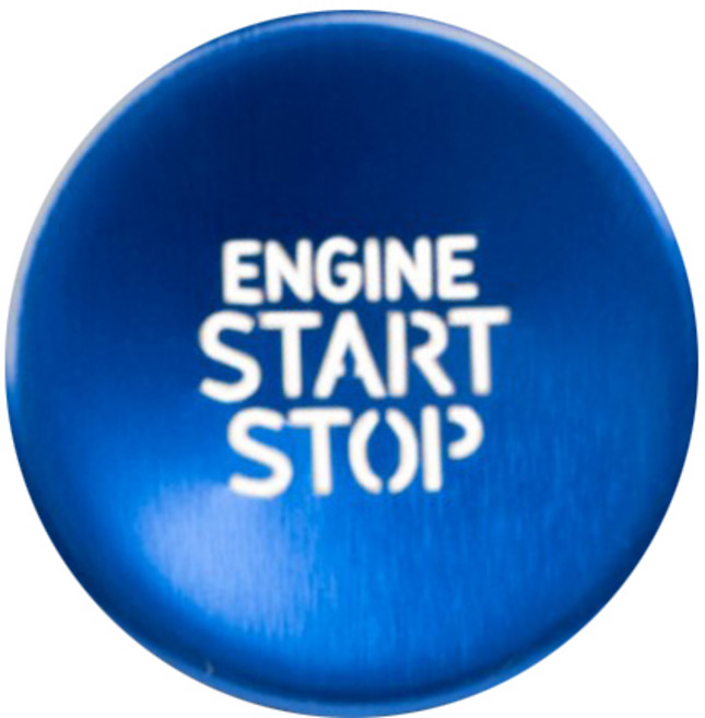 벤딕트 스포티지 NQ5 스타트버튼 커버 + 양면 테이프 2p, 기타, BLUE