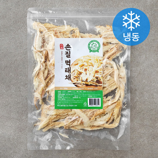 해야미 손질 먹태채 (냉동), 180g, 1개