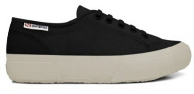 SUPERGA 帆布厚底運動鞋 S4116EWA