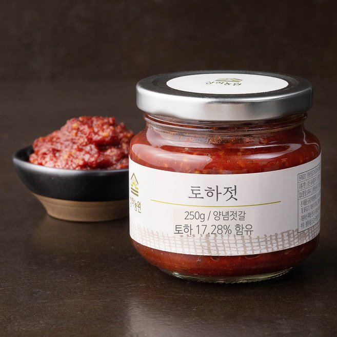 상하농원 토하젓, 250g, 1개