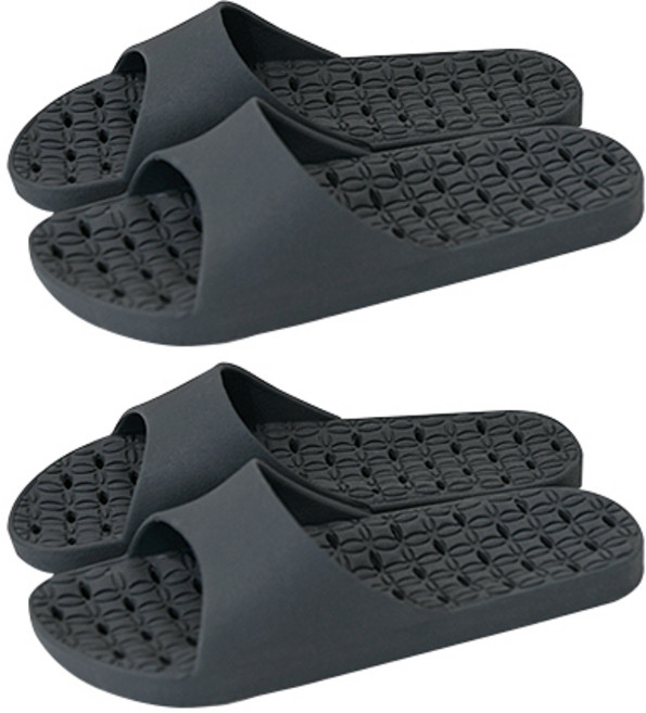 마이스타일 컷트 욕실화, 그레이, 2개