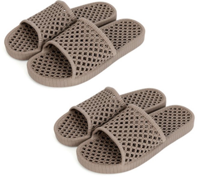 퍼팩트 욕실화, 베이지, 2개