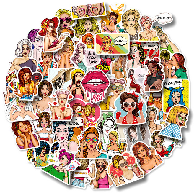 어리마켓 스티커 50매, 타입 5, 1세트