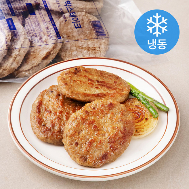 하늘푸드 하늘 실속 함박스테이크 10개입 (냉동), 1kg, 1개