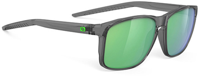 루디프로젝트 오버랩 스포츠 선글라스 SP776133-0000, 크리스탈애쉬프레임 + 폴라3FXHDR멀티레이저그린렌즈, 1개