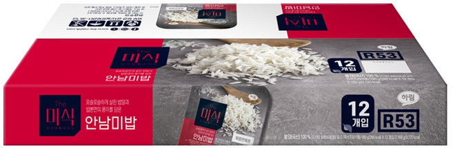 The미식 안남미밥, 12개, 180g