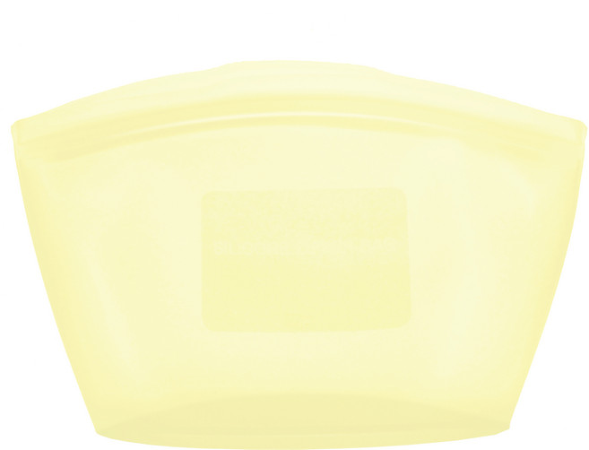 실리팟 국산 프리미엄 실리콘 지퍼백 레몬 M, 850ml, 1개