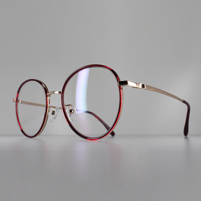 룩스토어 솔텍스 동글이 블루라이트차단 렌즈 안경테 16704