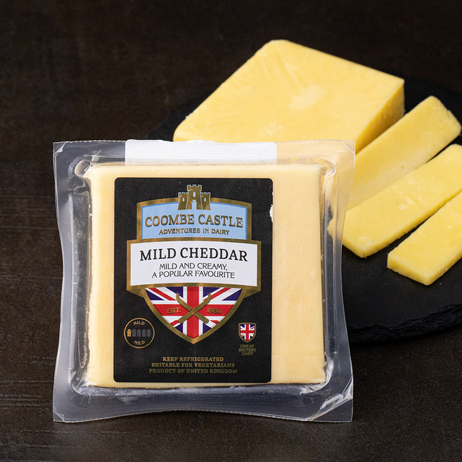 COOMBECASTLE 마일드 체다 치즈, 190g, 1개입, 1개