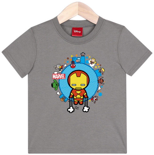 뉴욕꼬맹이 아동용 통기성 마블 NY반팔 티셔츠 P112