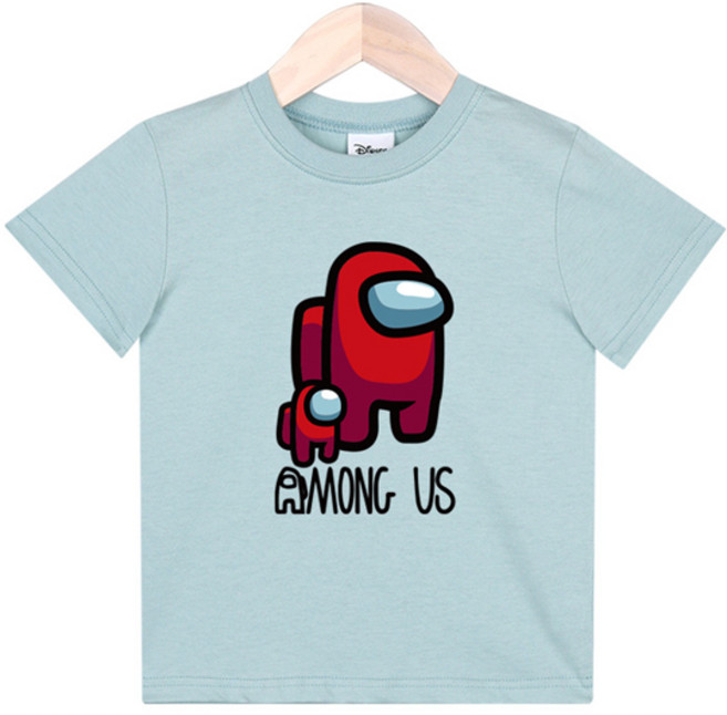 뉴욕꼬맹이 아동용 통기성 어몽어스 NY반팔 US009