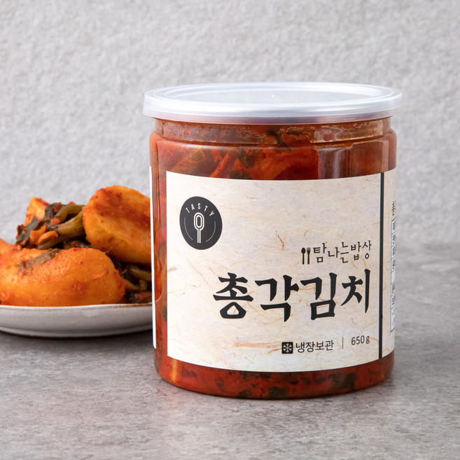 탐나는밥상 총각김치, 650g, 1개