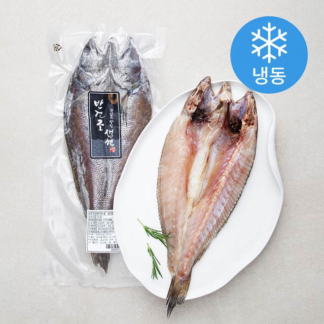 국산 반건조 민어 (냉동), 1개, 230g