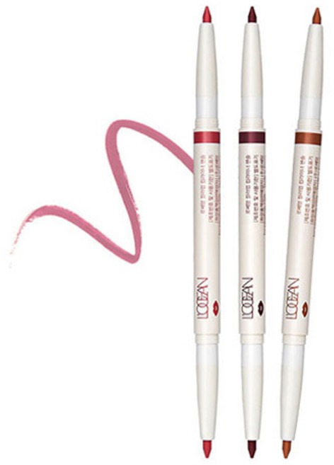 로쎄앙 오토 듀얼 립라이너 펜슬 0.5g 3종 세트, 08호 로맨틱핑크, 11호 블론드, 12호 소프트핑크, 1개