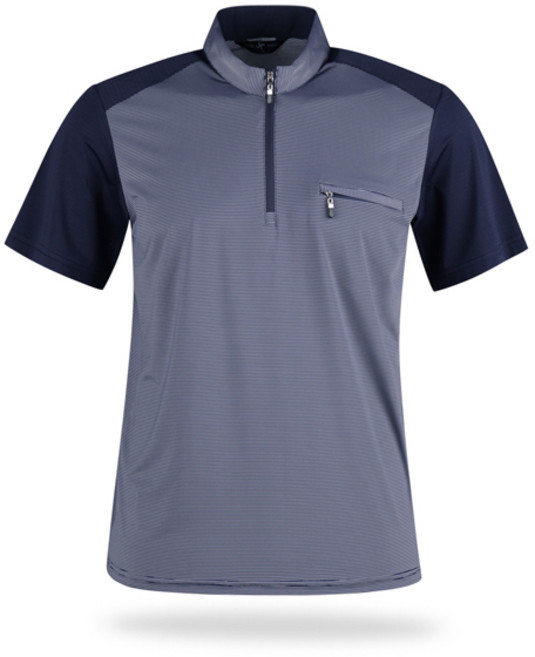 JEAN PIERRE Lux Golf 男士涼感半拉鍊Polo高爾夫球衫 JP2M409