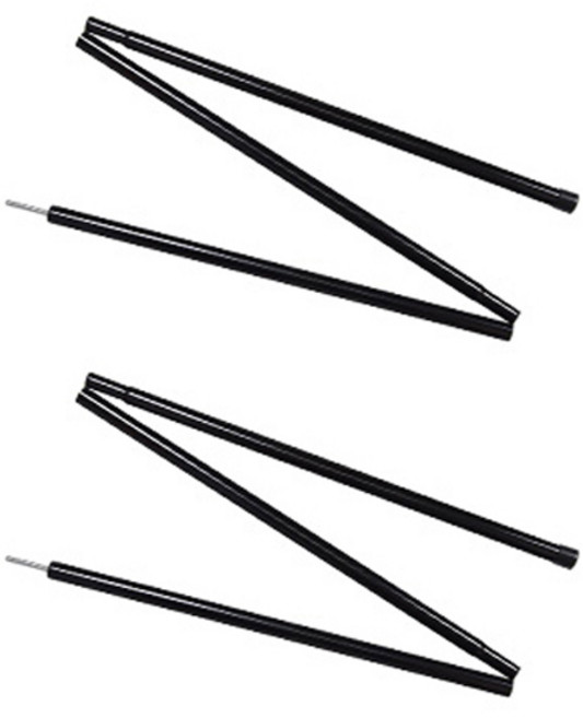 벅703 지주폴 타프 폴대 블랙, 2개