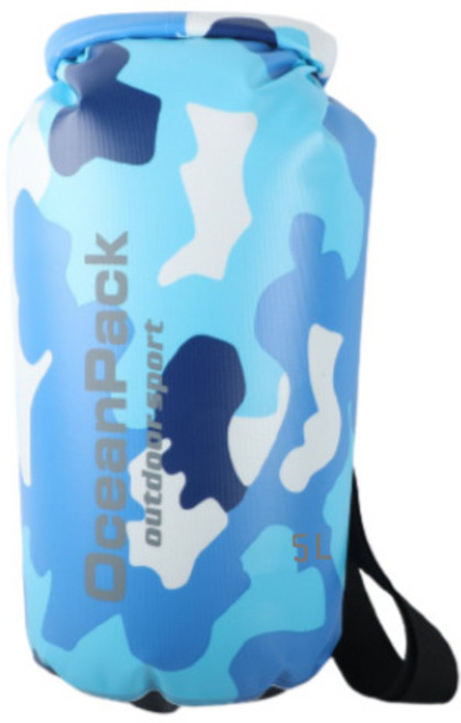 w에이블 비치 수영 드라이백 5L, 04 파란색