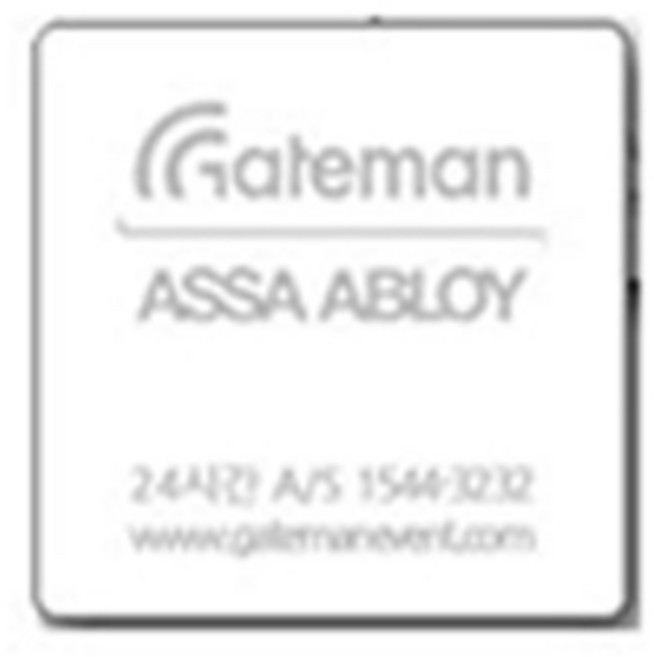 게이트맨 스티커형 카드키, 1개