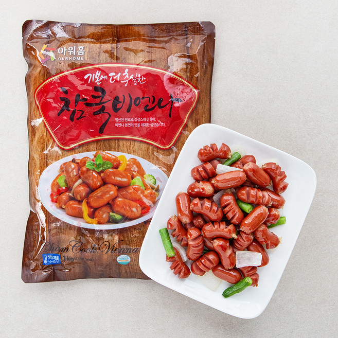 아워홈 기본에 더 충실한 참쿡비엔나, 1kg, 1개