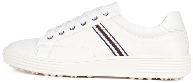 PUBLIC GARDEN Lux Golf 男士 Clark 無釘人造皮革手工高爾夫球鞋 NQ136