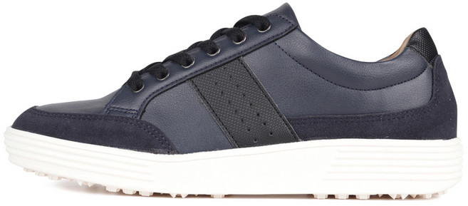 PUBLIC GARDEN Lux Golf 男士 Pathos 無釘人造皮革手工高爾夫球鞋 NQ132