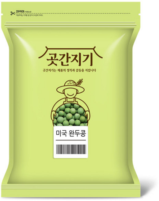 곳간지기 완두콩, 1kg, 1개