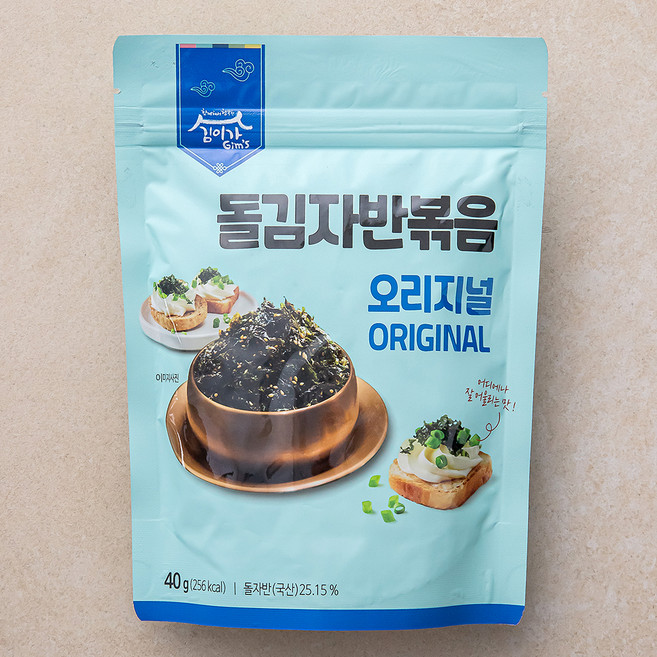 김이가 돌김자반볶음 오리지널, 40g, 1개