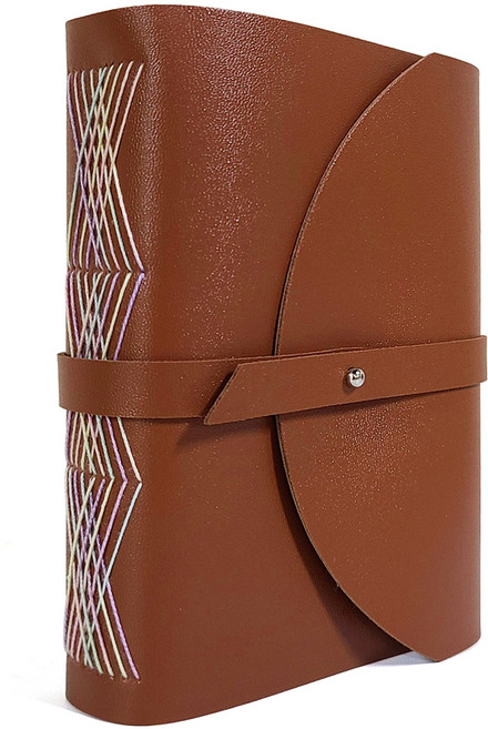 크래썸 수제 포레스트 다이어리, 브라운, 1개