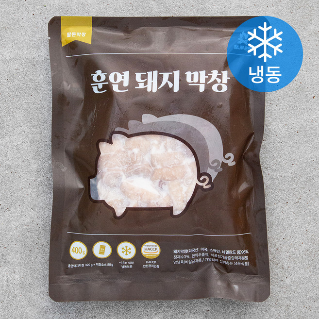 팔돈막창 훈연돼지막창 320g + 소스 80g (냉동), 400g, 1세트
