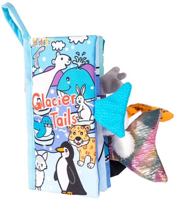 촉감 졸리베이비 꼬리책 뉴남극, 혼합색상, 1개