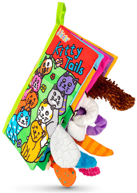 Jollybaby 헝겊 꼬리책 촉감발달완구, 고양이테일즈, 1개