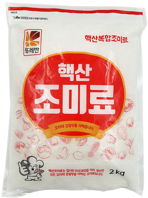 뚜레반 핵산조미료, 1개, 2kg