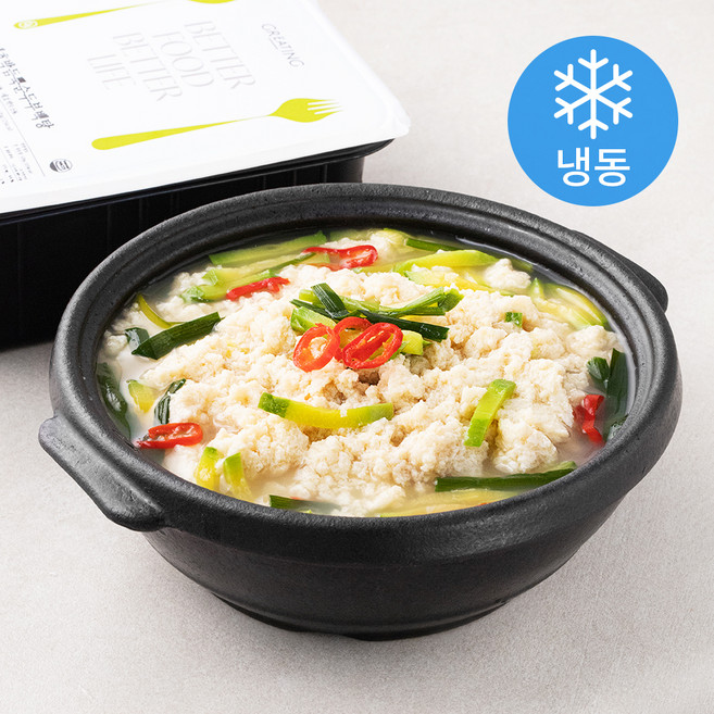 그리팅 애호박 듬뿍 순두부백탕 (냉동), 520g, 1개