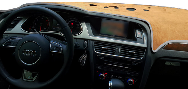 어바인클래스 샤무드 논슬립 대쉬보드커버, 브라운 + 멜란지, 현대 캐스퍼(21~), 현대