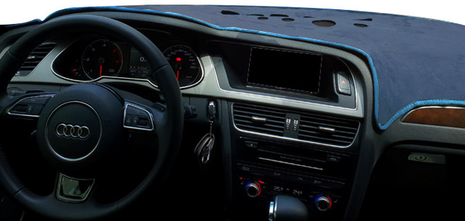 어바인클래스 샤무드 논슬립 대쉬보드커버 센터, 기아 카니발 KA4(21~), 네이비 + 스카이