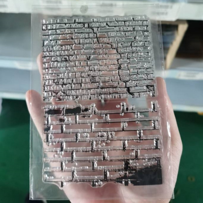 예스몰 빈티지 투명 실리콘 벽돌벽 도장, 1개