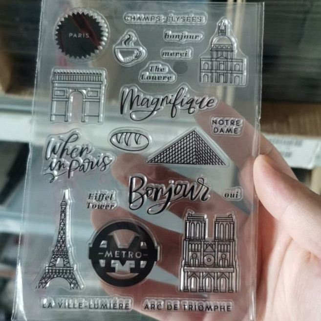 예스몰 빈티지 투명 실리콘 건물 도장, 1개