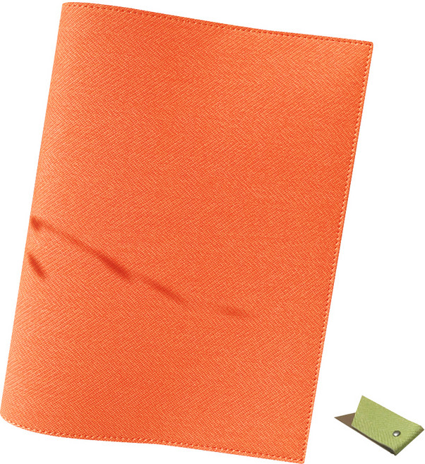 메이빈 북커버 기본형 M, 1개, 캐럿 오렌지