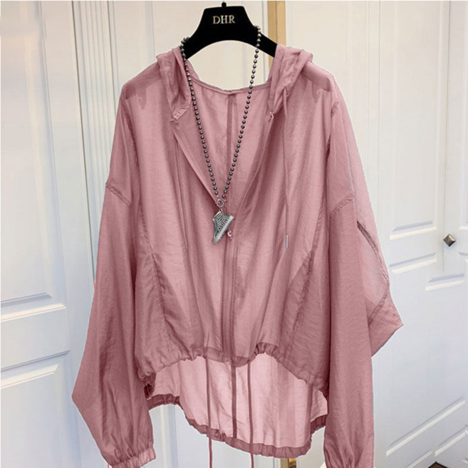 페이퍼먼츠 렐리닌 여름 가오리핏 후드 집업 점퍼 02137