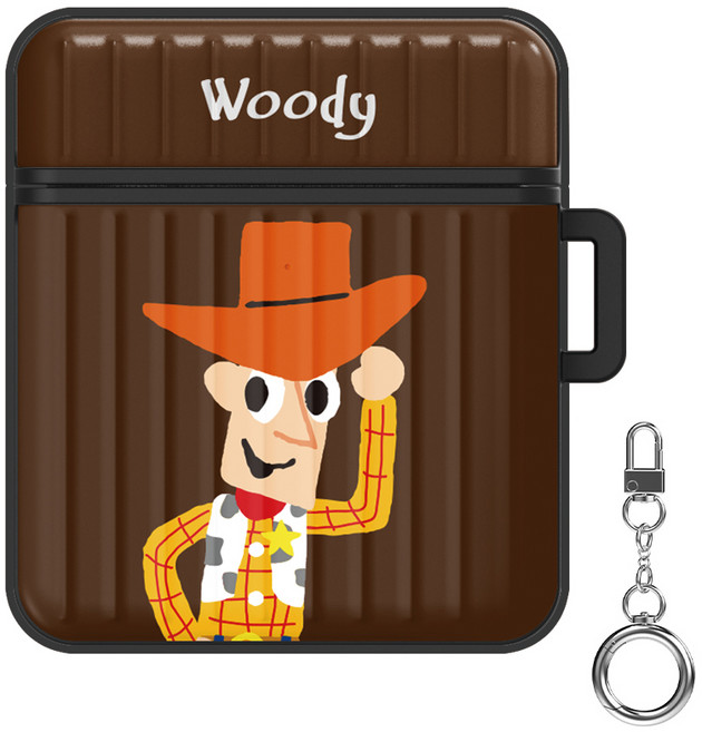 토이스토리 트리플 아머 캐리어 에어팟 1 / 2 케이스, 우디