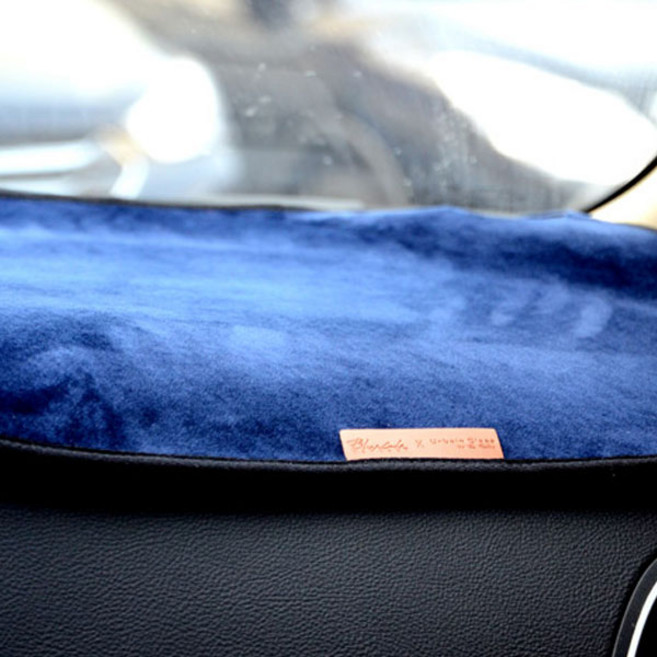 어바인클래스 벨벳 논슬립 대쉬보드커버 수납형, 미드나잇블루 + 블랙, 쌍용 G4 렉스턴(~2019), 쌍용