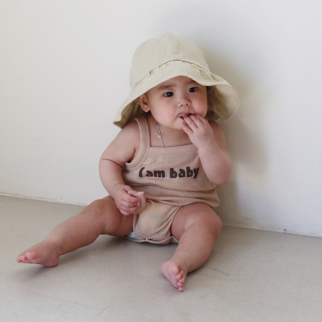 베베나인 신생아 아엠베베 바디슈트