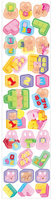 온업 DIY 다이어리 꾸미기 캐릭터 테이프 스티커 ST21, 타입5, 1개