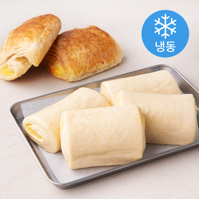 맘쿠킹 브리도 뺑라크림 생지 (냉동), 90g, 4개입, 1개